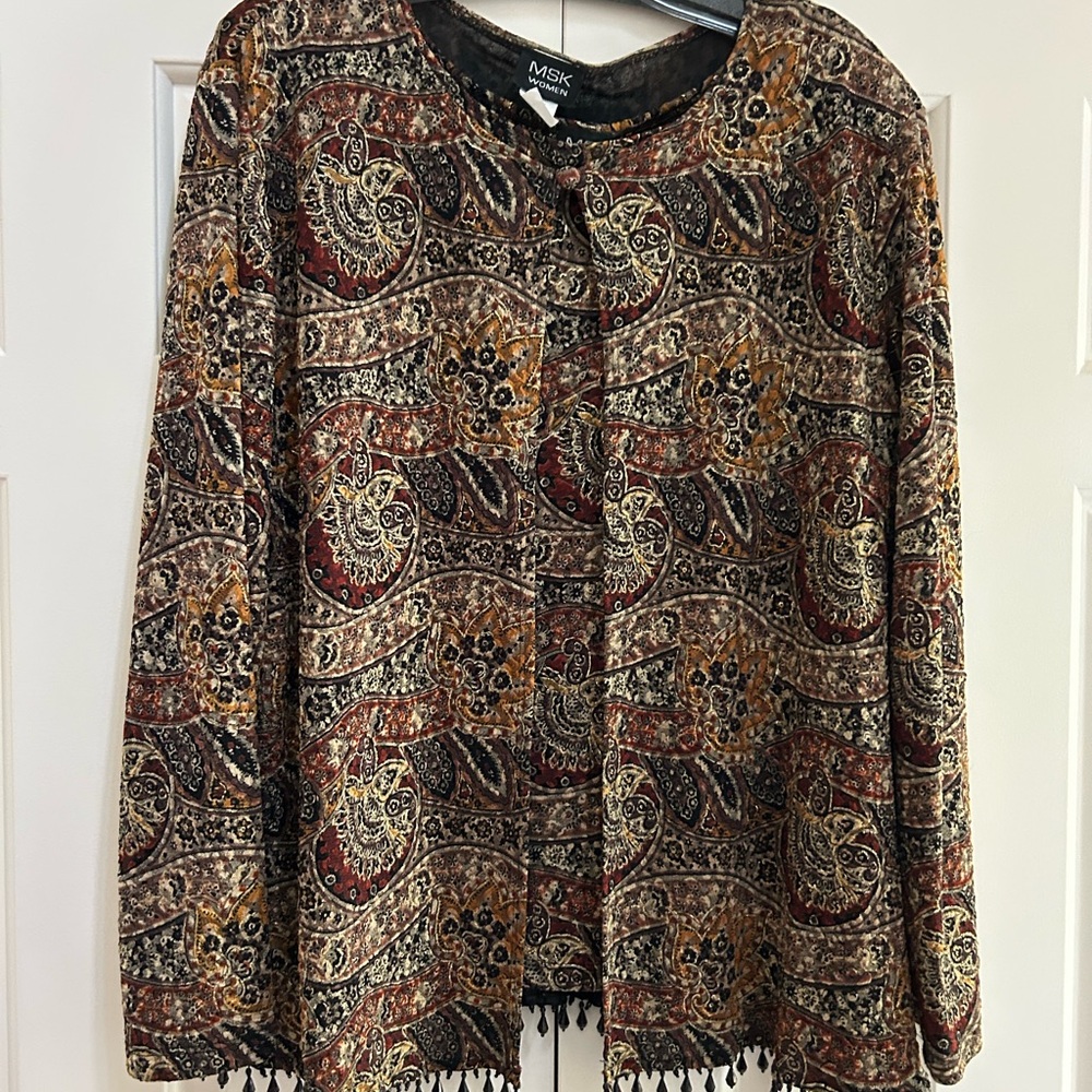 Tank top with matching jacket